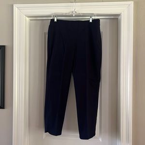 Talbots navy heritage size zip pants. Size 8